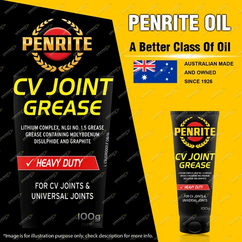 Penrite CV Joint Grease Premium heavy duty lithium complex NLGI No. 1.5 100g