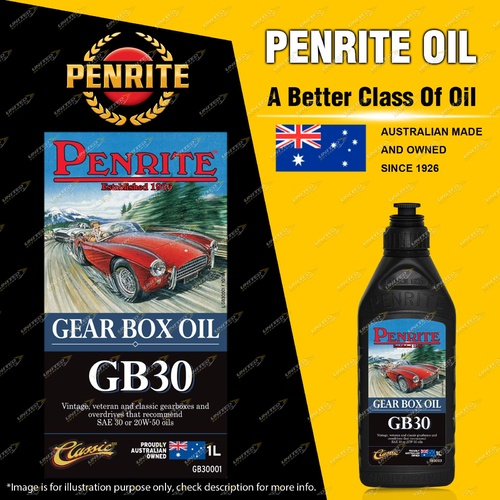 Penrite Gear Box Oil 30 multigrade gearbox oil SAE 20W-60 1L - Premium Quality