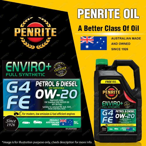 Penrite Full Synthetic Eplus G4 Fe 0W-20 Engine Oil 5L - EPLUSG4FE005