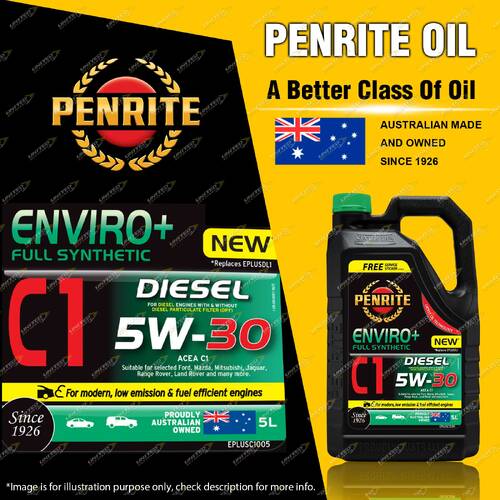 Penrite Full SYN Enviro+ C1 5W-30 Diesel Engine Oil 5L for MAZDA 3 6 CX-3 CX-5 7