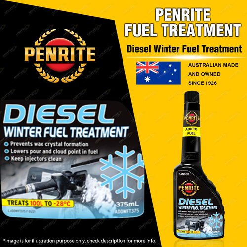 Penrite Diesel Winter Fuel Treatment 375ml - ADDWFT375 ADD TO FUEL