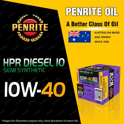 Penrite Semi Synthetic HPR Diesel 10 10W-40 Engine Oil Enviro Box 20L