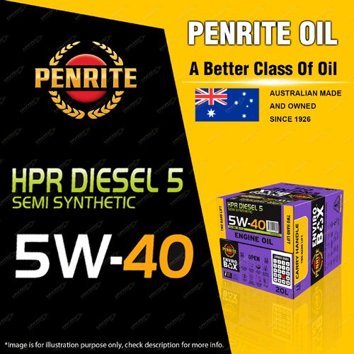 Penrite Semi Synthetic HPR Diesel 5 5W-40 Engine Oil Enviro Box 20L