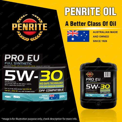 Penrite Full Synthetic PRO EU 5W-30 Engine Oil 20L for Low Emission Engines