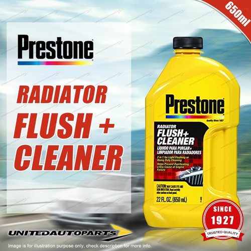 Brand New Premium Quality Prestone Radiator Flush Cleaner 650ml AS105R