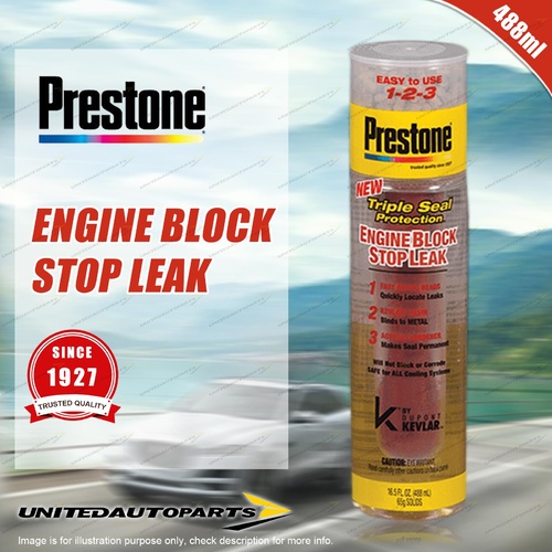 Prestone Triple Seal Protection Engine Block Stop Leak 488ml AS661Y