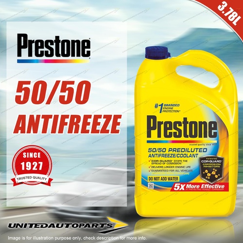 Prestone Extended Life 50/50 Antifreeze Coolant 3.78L AF2100 Premium Quality