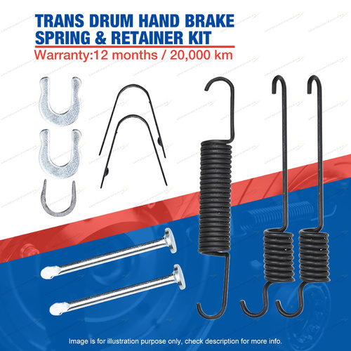 for Lexus LX470 1998-2008 Trans Drum Handbrake Spring & Retainer Kit