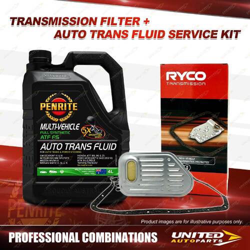 Ryco Transmission Filter + Penrite ATF Fluid Kit for BMW 320ci 330i E46 535 E39