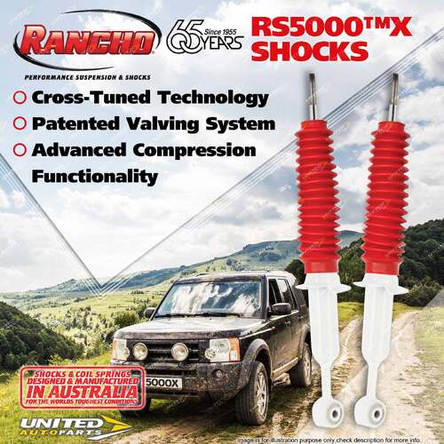 Front STD Rancho Shock Absorbers for Toyota Landcruiser 200 Series Wagon 07 ON