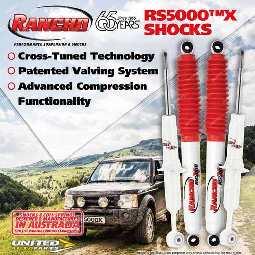 Front + Rear Std Rancho Shock Absorbers for Mitsubishi Challenger Pajero PB PC