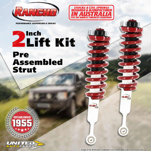 Front 40mm Lift Rancho Complete Struts for Toyota Fortuner GUN156 Hilux GUN126