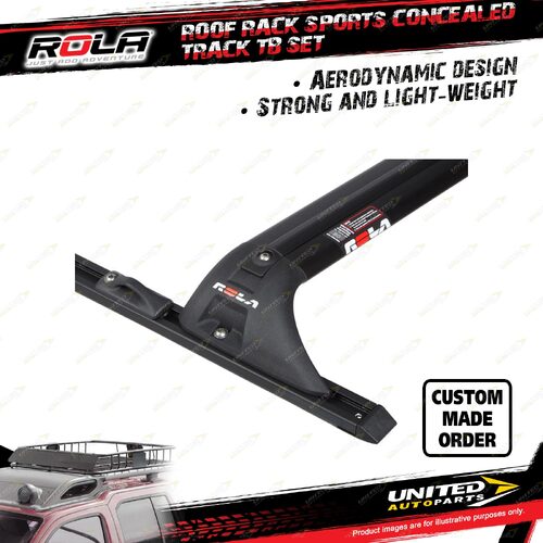 1 x Rola Sports Concealed Track TB Roof Rack Bar 60mm 5Kg All Road