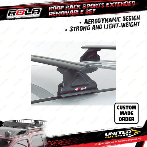 Rola Sports Extended Removable Roof Rack Bar for Holden Commodore VT VX VY VZ