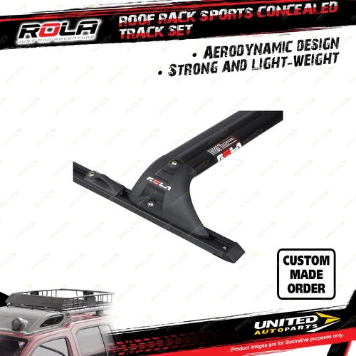 Rola Sports Concealed Track Roof Rack Bar for Jeep Wrangler TJ SUV 1996-2007