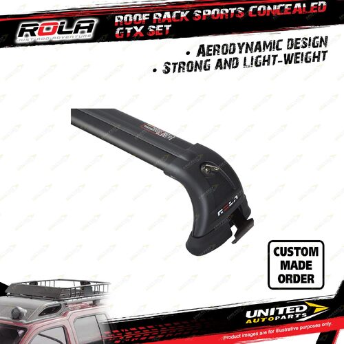 Rola Sports Concealed GTX Roof Rack Bar for Honda Accord Euro 4DR Sed 06/08-On