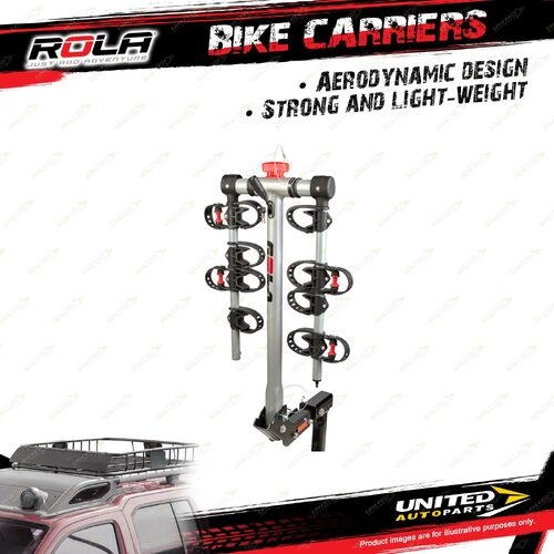 Rola Roof Rack Accessory TX 104 4 Bike Carrier 1000 x 430 x 430mm Dimensions