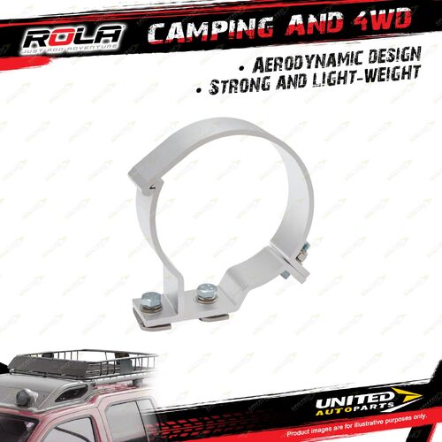 Rola Roof Rack Accessory Multi Fit Pipe Clamp Pair 100mm 284 x 120 x 20mm