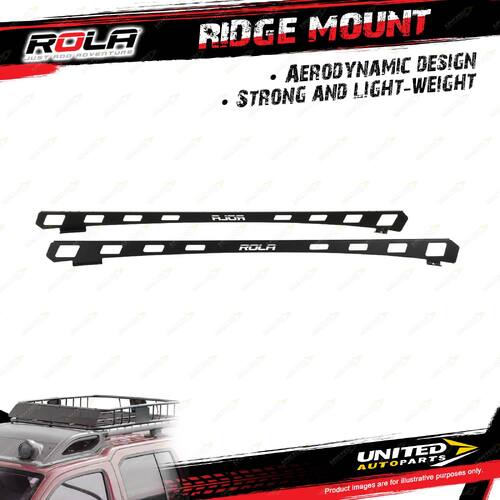 Rola Roof Rack Accessory Ridge Mounts for Ford F-250 F-350 F-450 Ute 2017-2022