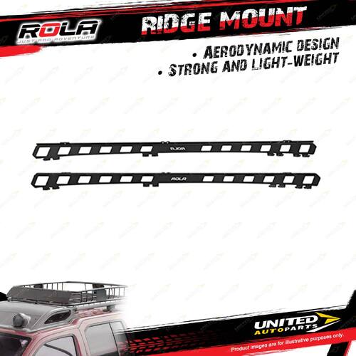 Rola Roof Rack Accessory Ridge Mounts Anchor Point for Mazda BT-50 TF Ute 20-On