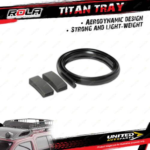 Rola Roof Rack Accessory Titan Tray Side Rail Infill Kit 1200mm Cargo Management