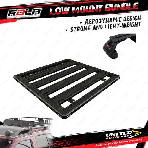 Rola Low Mount Anchor Kit & 1200mm Titan T for Mitsubishi Triton MQ MR Ute 15-23