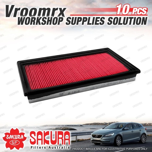 10Pcs Sakura Air Filter for Holden Commodore Statesman VL VT VX VN VP VR VS VQII