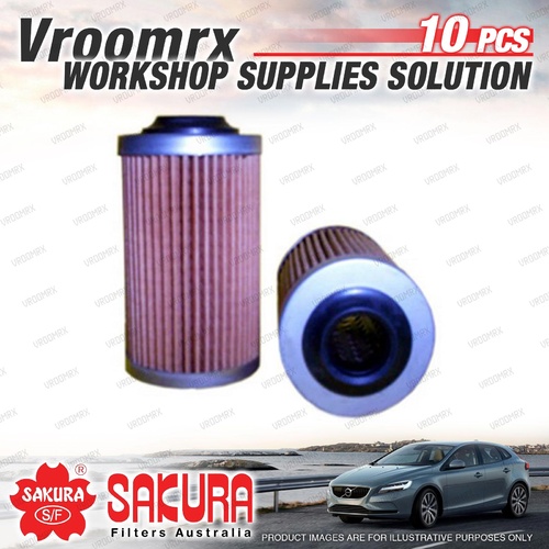 10Pcs Sakura Oil Filter for SAAB 9-3 II YS3F B284L Vauxhall INSIGNIA Petrol