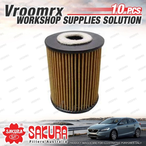 10 Sakura Oil Filter for Hyundai ACCENT RB Elantra XD GENESIS I20 30 40 IX20 35