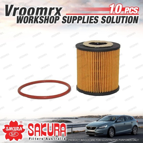 10 Sakura Oil Filter for Ford Everest UA Ranger PX Mazda BT-50 UP0Y Refer R2720P