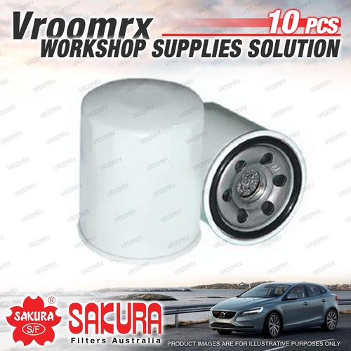 10x Sakura Oil Filter for Suzuki Swift AZH416 EZ RS415 RS416 1.6 1.5 Refer Z734