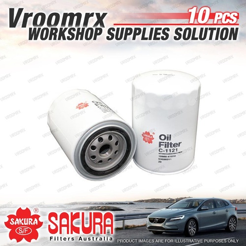 10x Sakura Oil Filter for Ford Explorer UN UN UP UN UP UQ UP UQ US Refer Z9