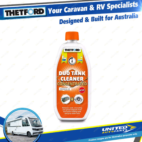 Thetford Duo Tank Cleaner Concentrated 800ml for Caravan Campervan Motorhomes