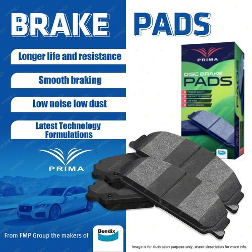 4Pcs Prima Front Disc Brake Pads for Great Wall X240 V240 2.4 V200 K2 2.0