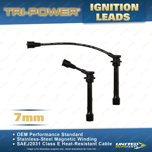 Tri-Power 7mm Ignition Leads for Holden Cruze M15A 1.5L 2002-2006