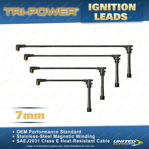 Tri-Power 7mm Ignition Leads for Hyundai i30 Coupe ELantra Lavita Lantra Tucson