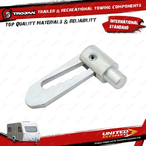 Trojan Drop Lock Weld On for Trailer Caravan Hardware Locks Vehicle Accessories