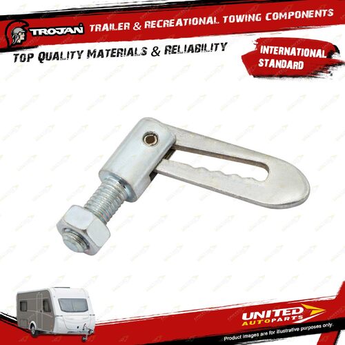 Trojan Drop Lock Small Bolt for Trailer Caravan Hardware Locks Vehicle Parts