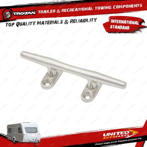 Trojan Rope Cleat 125mm 316 Stainless Steel for Trailer Hardware Parts