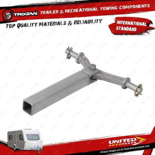 Trojan Trailer Wobble Assembly Dual No Rollers 2 Parts Roller Assemblies