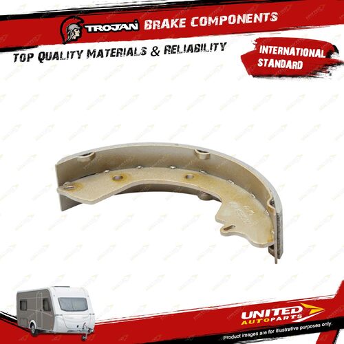 Trojan Brake Shoe 9 Inch Hydraulic Secondary for Trailer Caravan Components