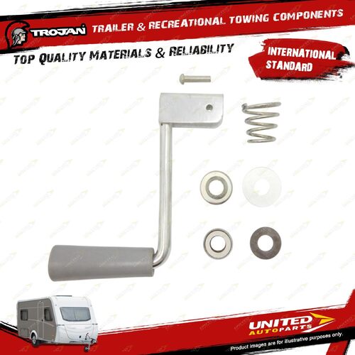 Trojan Jockey Wheel Handle Suit 303 Series for Trailer Jockey Wheels Spare Parts