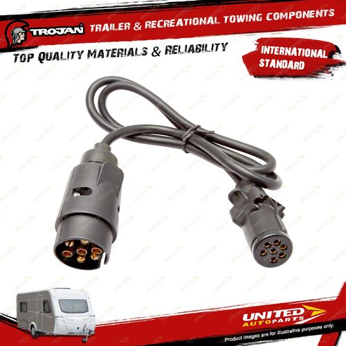 Trojan Connector 7 Pin Male 7 Pin Fmale for Electrical Assembly Towing Adaptors