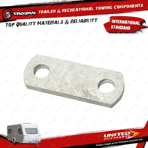 Trojan Link Plate 8mm Galvanized for Trailer Suspension Accessories