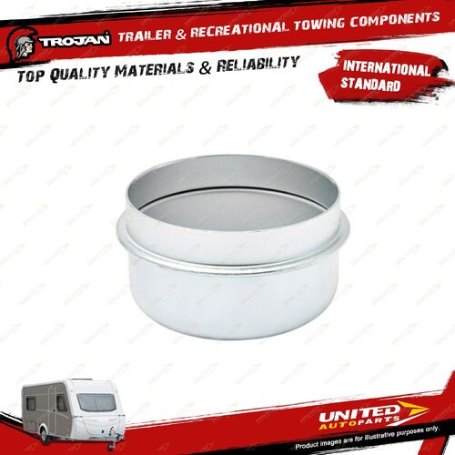 Trojan Trailer Grease Cap 52mm Steel for Wheel Hub Accessories Vehicle Parts