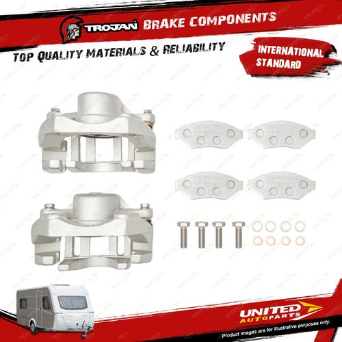 Trojan Trailer Brake Caliper Hydraulic NZ - Ci-Dacromet Phenol Piston