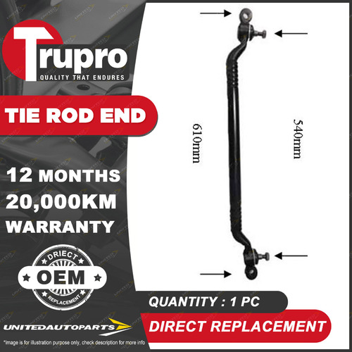 1 Pc Trupro Centre Rod for BMW 5 SERIES E34 E34 except 518i 2/88-03/96