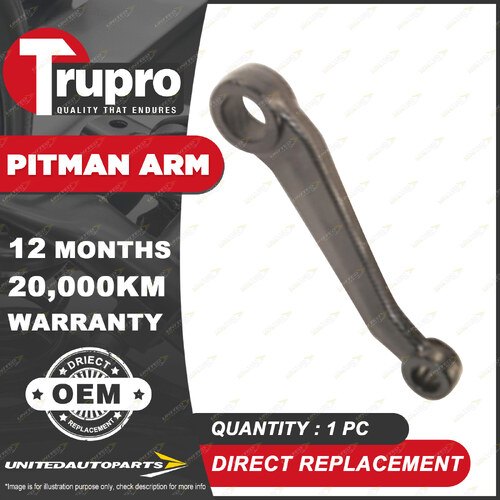 1 Pc Trupro Pitman Arm for TOYOTA COMMERCIAL LANDCRUISER 70 SERIES 11/84-90