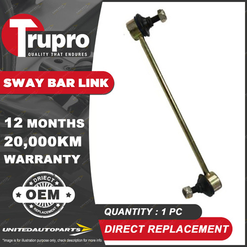 1 Pc Trupro Front RH Sway Bar Link Pin for HOLDEN VIVA JF 10/05-03/09