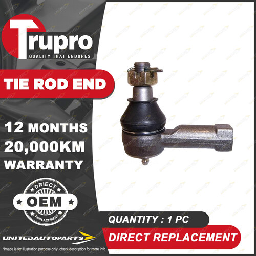 1 Pc Brand New Trupro LH Outer Tie Rod End for ISUZU MU MU 1989-94